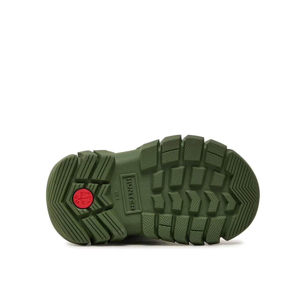 Hunter Intrepid Reflective KFT5001PCT Snow Boots Kids 7 Green Insulated JOBB496 - Picture 5 of 10